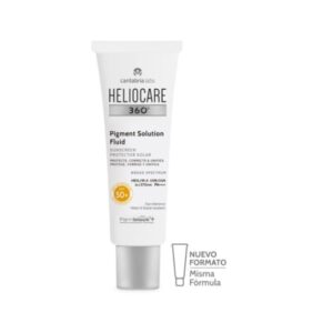 HELIOCARE 360º Pigment Solution Fluid SPF 50+ Fluido fotoprotector ultraligero para prevenir y corregir las hiperpigmentaciones solares y unificar el tono de la piel.